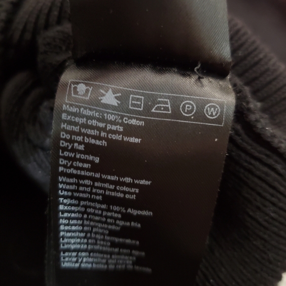 ba&sh "Ameo" Black V-Neck Knit Crop Cardigan. Silver Buttons. 3/4 Sleeves. XS. - Picture 10 of 14